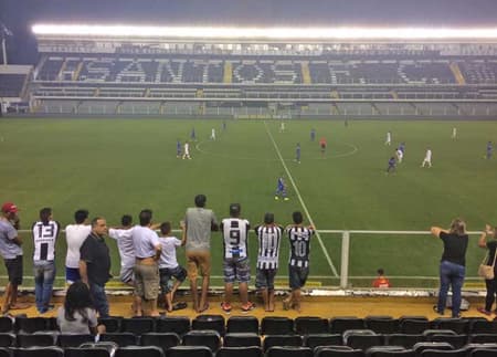 Santos x Cruzeiro no sub-20