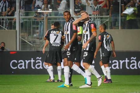 Atlético-MG X Internacional - Comemoração do gol do Atlético