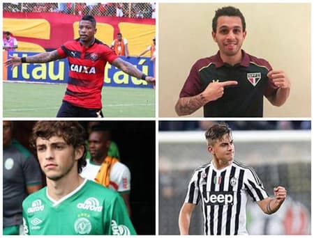 Confira os principais destaques do vaivém nacional e internacional na galeria de fotos a seguir