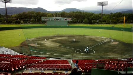 Estádio Azuma, em Fukushima