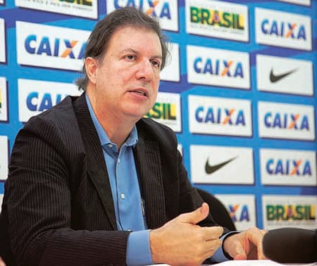 O presidente da CBAt, José Antonio Martins  Fernandes, o Toninho