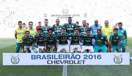 Elenco do Palmeiras deste ano. Vai para o pôster?