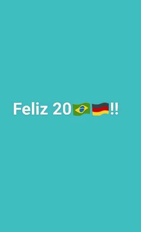 Toni Kroos deseja Feliz Ano Novo relembrando 7 a 1 diante da Seleção Brasileira (Foto: Reprodução / Twitter)