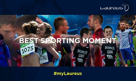 Montagem com os candidatos ao prêmio de Melhor Momento Esportivo do Laureus (Divulgação)