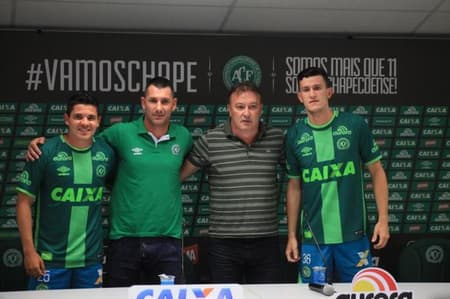Diego Renan e Nathan Chapecoense