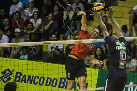 Sesi-SP x Cruzeiro (Foto:Divulgação/CBV)