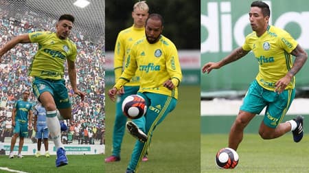 Willian, Alecsandro e Barrios brigam por uma vaga