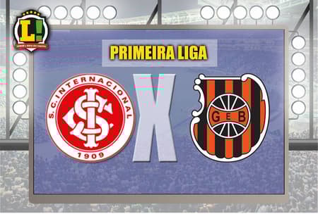 PRIMEIRA LIGA: Internacional x Brasil de Pelotas