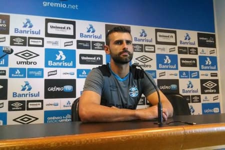 Bruno Grassi durante coletiva