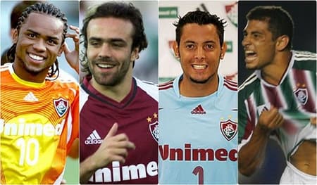 Carlos Alberto, Roger, Fernando Henrique e Diego Souza são revelados no Flu e brilharam no clássico. Confira na galeria a seguir
