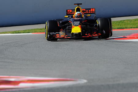 Daniel Ricciardo (Red Bull) - Testes Barcelona 2017