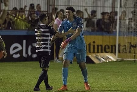 Cássio e Gabriel foram titulares do Timão em todos os jogos em 2017