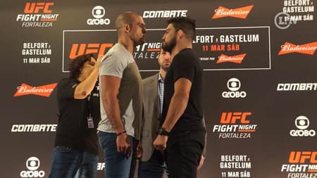 Vitor Belfort encara Kelvin Gastelum antes do UFC Fortaleza