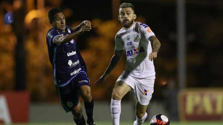Último confronto: Santos 2 x 0 São Bento (22/3/2017) - Paulistão