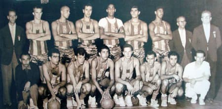Seleção masculina de basquete, campeã mundial em 1959