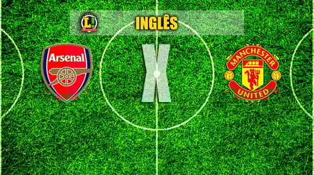 INGLÊS: Arsenal x Manchester United