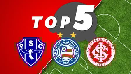 Top 5: Veja quais são os maiores campeões estaduais do Brasil