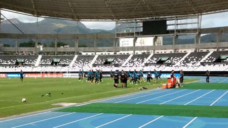 Treino do Botafogo