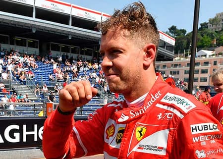 Sebastian Vettel (Ferrari) - GP de Mônaco