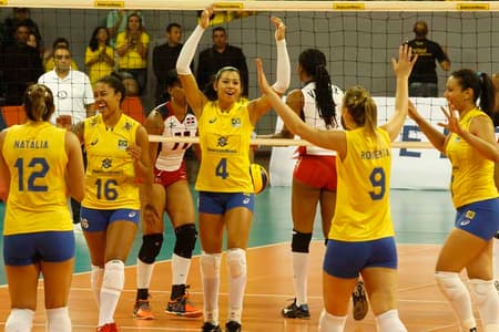 SELEÇÃO FEMININA: Brasil leva a melhor no segundo amistoso contra República Dominicana