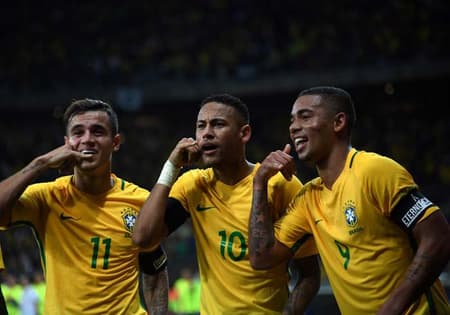 Imagens do trio classificado até o momento - Brasil