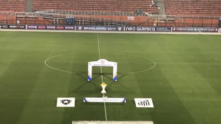 Público decepcionou expectativa do Santos na última quarta-feira