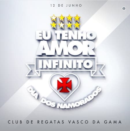 Vasco - Dia dos Namorados (Foto: Reprodução / Twitter)