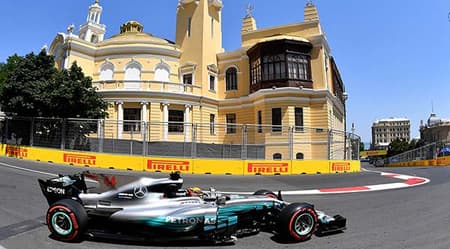 Lewis Hamilton (Mercedes) - GP do Azerbaijão