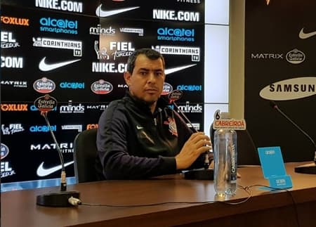 Fábio Carille falou em entrevista coletiva nesta sexta