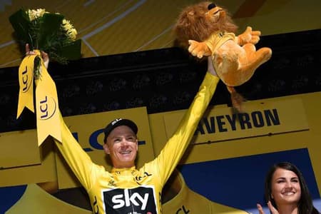Chris Foome na Volta da França