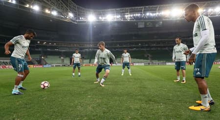 Treino do Palmeiras no Allianz Parque
