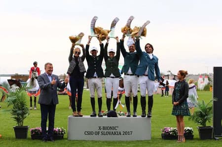 Hipismo | Equipe brasileira de Salto é campeã em Copa das Nações na Eslováquia
