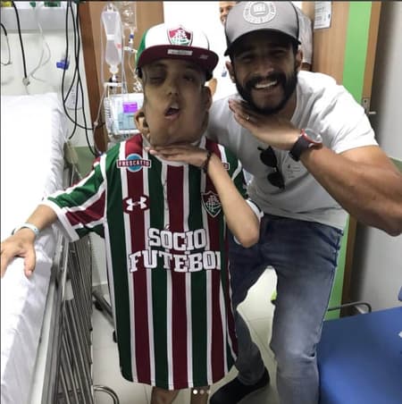 Henrique Dourado com Daniel