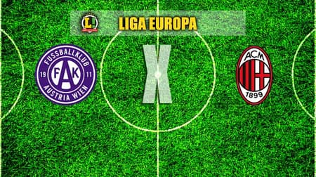 LIGA EUROPA: Austria Wien x Milan