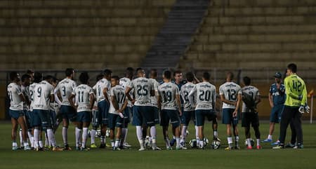 Treino do Palmeiras no Pacaembu