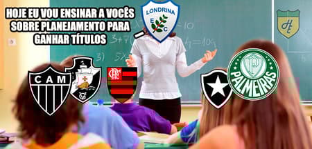 Os melhores memes do título do Londrina diante do Atlético-MG