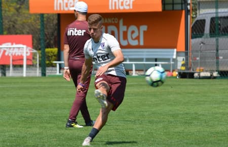 São Paulo treinou para enfrentar o Atlético-MG