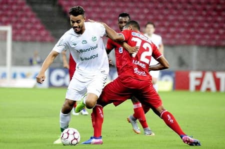 No primeiro turno, empate em 1 a 1 na Arena Pernambuco entre Náutico e Juventude
