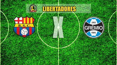 LIBERTADORES: Barcelona-EQU x Grêmio