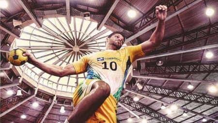 Gil Pires joga habdebol pela UNIPÊ