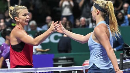 Simona Halep do WTA Finals Cingapura