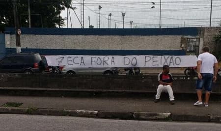 Protesto CT Rei Pelé
