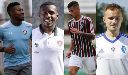 Fluminense renova contrato com garotos de Xerém. Confira a situação de cada um deles abaixo: