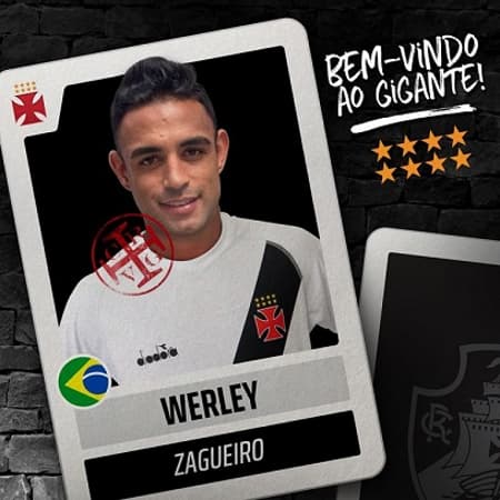 Werley é o mais novo reforço do Vasco