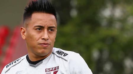 Treino do São Paulo - Cueva
