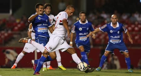 Último confronto: 9/4/2014  - São Paulo 3x0 CSA-AL - Copa do Brasil