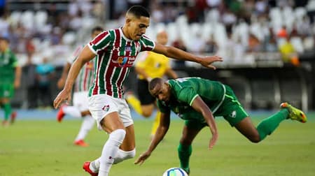 O Fluminense não tomou conhecimento do Salgueiro-PE e com uma vitória por 5 a 0, na noite desta quinta-feira, no Nilton Santos, avançou para a terceira fase da Copa do Brasil. Os nomes do jogo foram Sornoza e Gilberto, que desencantaram na temporada. O meia deu três assistências e fez um gol, enquanto o lateral-direito marcou duas vezes. Veja as notas do L! (por João Mércio Gomes)