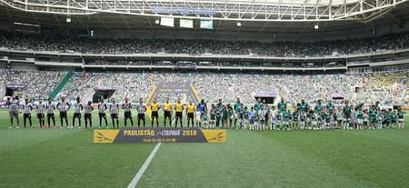 1º) Palmeiras -&nbsp;29.888 por jogo (6 partidas em casa) - R$&nbsp;6.983.460,77 renda líquida