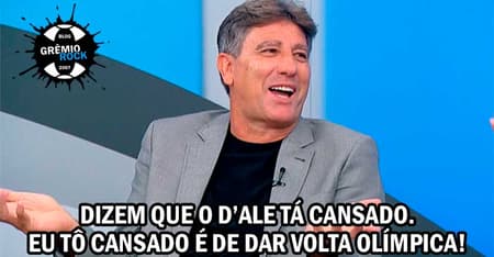 A festa gremista após a conquista da Recopa