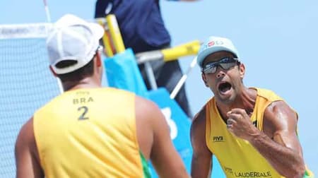 CIRCUITO MUNDIAL: Brasil avança com quatro duplas à fase eliminatória do torneio masculino nos EUA